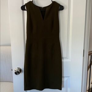Ann Taylor Dark Olive Dress